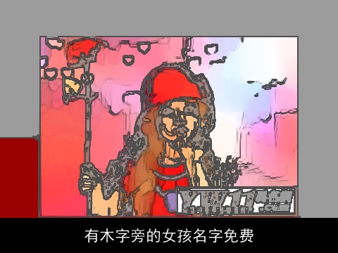 有木字旁的女孩名字免费