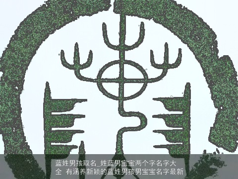 蓝姓男孩取名_姓蓝男宝宝两个字名字大全 有涵养新颖的蓝姓男孩男宝宝名字最新