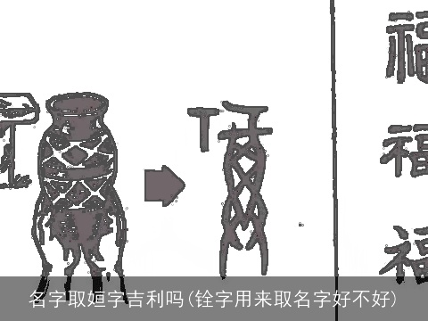 名字取姮字吉利吗(铨字用来取名字好不好)