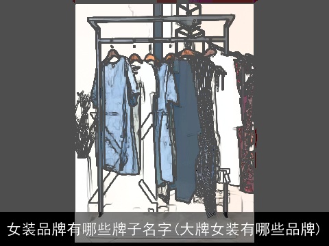 女装品牌有哪些牌子名字(大牌女装有哪些品牌)