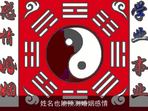 姓名也能预测婚姻感情