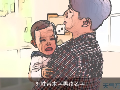 刘姓带木字男孩名字