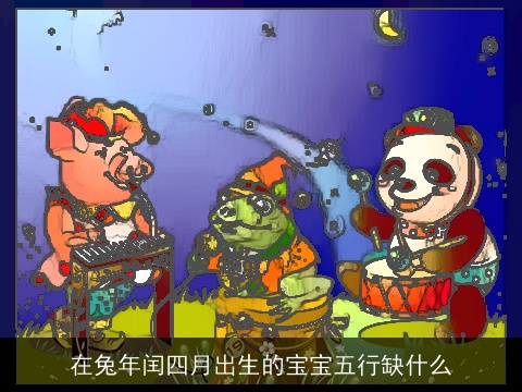 在龙年闰四月出生的宝宝五行缺什么