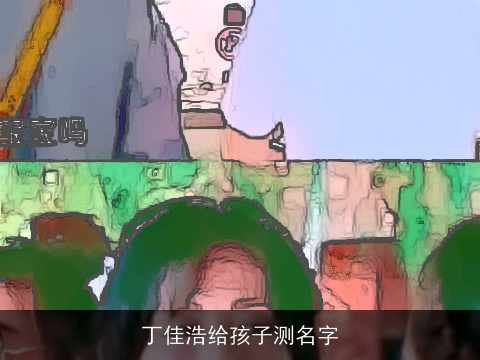 丁佳浩给孩子测名字