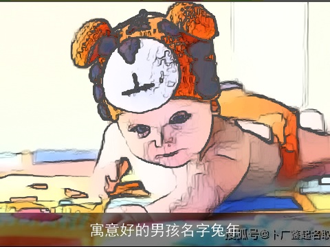 寓意好的男孩名字兔年