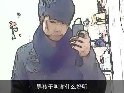 男孩子叫谢什么好听