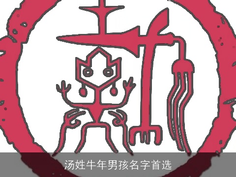 汤姓牛年男孩名字首选