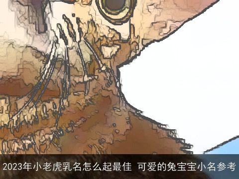 2023年小老虎乳名怎么起最佳 可爱的兔宝宝小名参考 2023年小老虎乳名怎么起最佳 可爱的兔宝宝小名参考