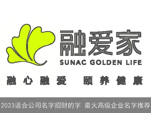 2023适合公司名字招财的字 最火高级企业名字推荐