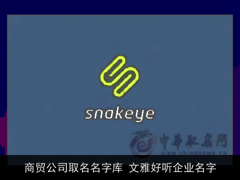 商贸公司取名名字库 文雅好听企业名字