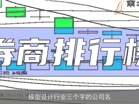 模型设计行业三个字的公司名