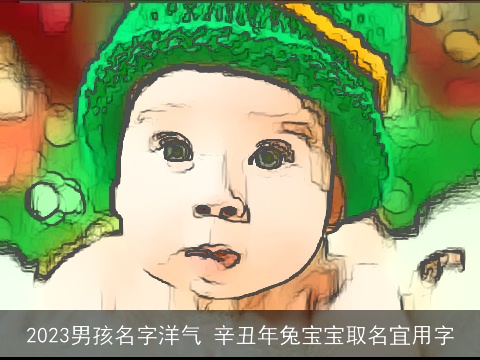 2023男孩名字洋气 辛丑年龙宝宝取名宜用字