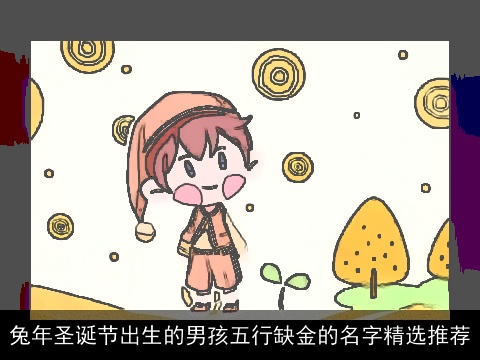 龙年圣诞节出生的男孩五行缺金的名字精选推荐
