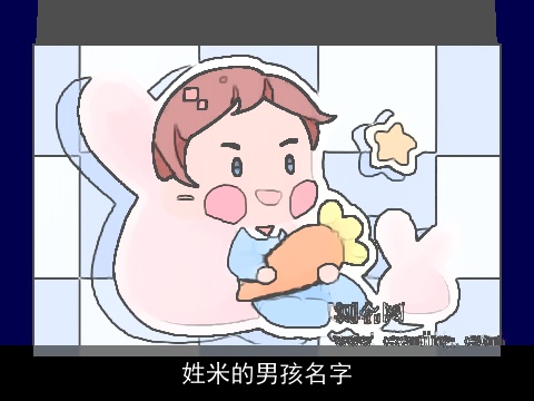 姓米的男孩名字