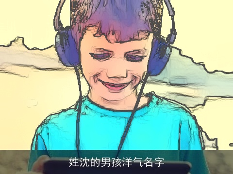 姓沈的男孩洋气名字