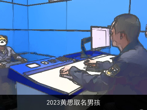 2023黄思取名男孩
