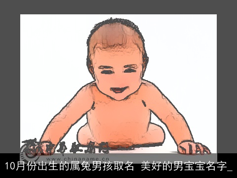 10月份出生的属兔男孩取名 美好的男宝宝名字_