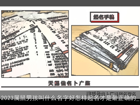 2023属鼠男孩叫什么名字好怎样起名才是最正确的_