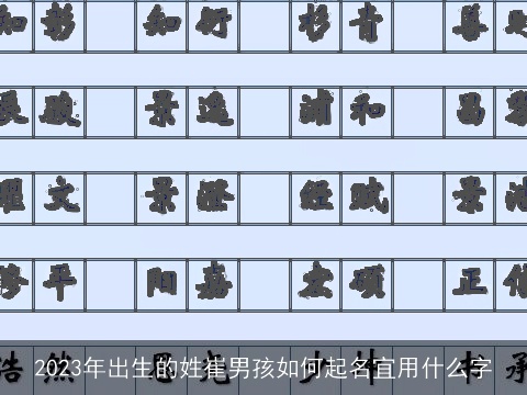 2023年出生的姓崔男孩如何起名宜用什么字
