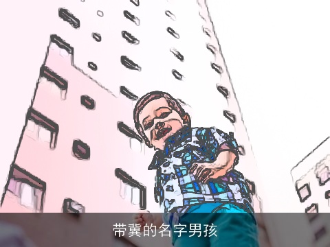 带冀的名字男孩