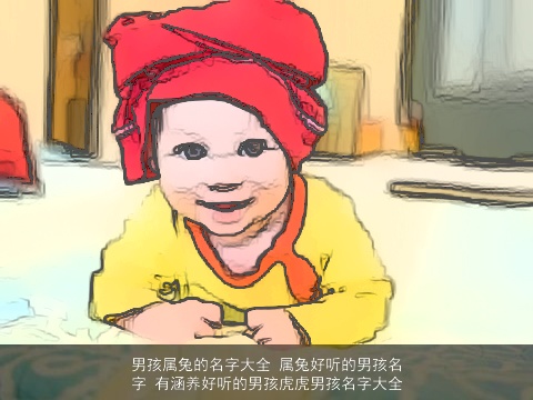 男孩属兔的名字大全 属兔好听的男孩名字 有涵养好听的男孩虎虎男孩名字大全