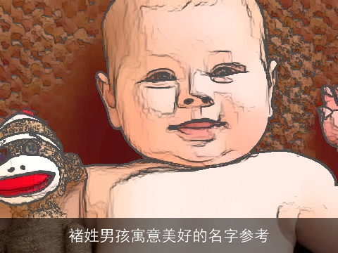 褚姓男孩寓意美好的名字参考