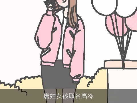唐姓女孩取名高冷