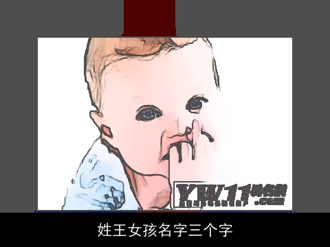 姓王女孩名字三个字