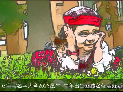 女宝宝名字大全2023属牛 牛年出生女孩名优美好听