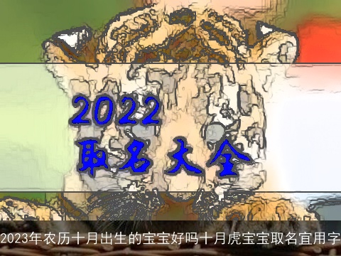 2023年农历十月出生的宝宝好吗十月虎宝宝取名宜用字