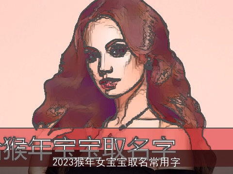 2023猴年女宝宝取名常用字