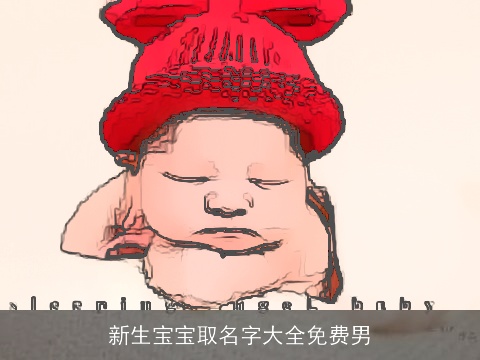 新生宝宝取名字大全免费男