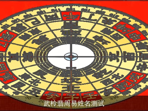 武柃翡周易姓名测试
