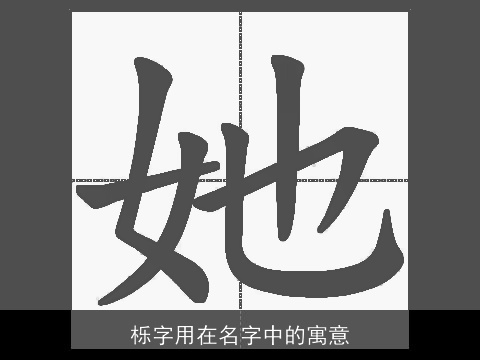 栎字用在名字中的寓意