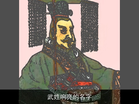 武姓响亮的名字