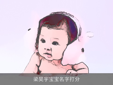 梁昊宇宝宝名字打分