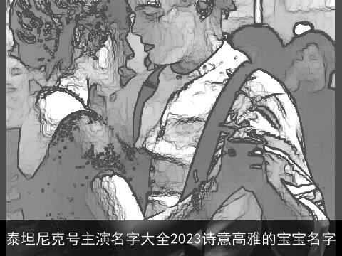 泰坦尼克号主演名字大全2023诗意高雅的宝宝名字