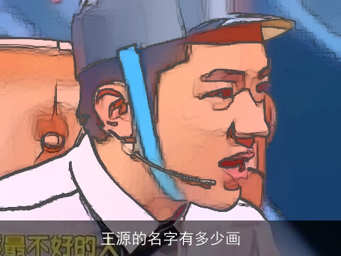 王源的名字有多少画