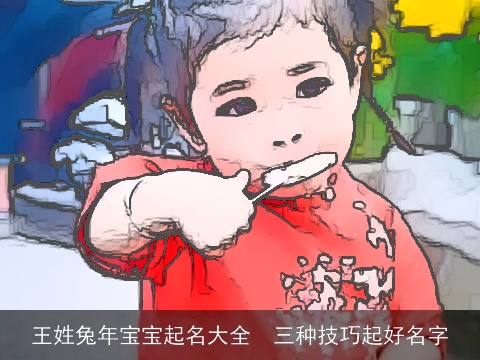 王姓兔年宝宝起名大全  三种技巧起好名字
