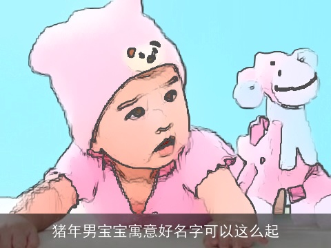 猪年男宝宝寓意好名字可以这么起