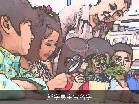 熊字男宝宝名字