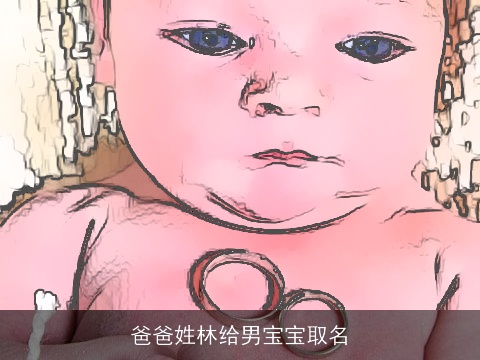 爸爸姓林给男宝宝取名