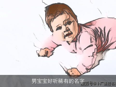 男宝宝好听稀有的名字