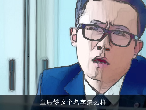 章辰懿这个名字怎么样