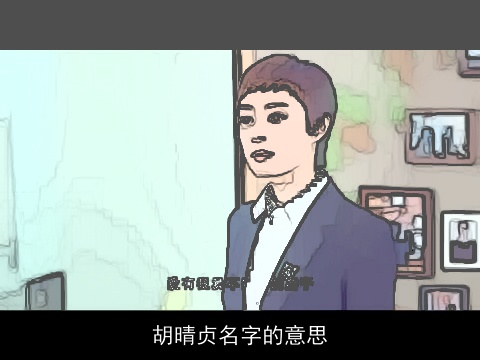 胡晴贞名字的意思