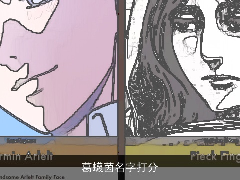 葛蠛茵名字打分