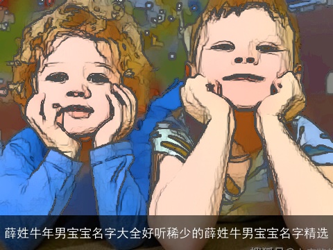 薛姓牛年男宝宝名字大全好听稀少的薛姓牛男宝宝名字精选