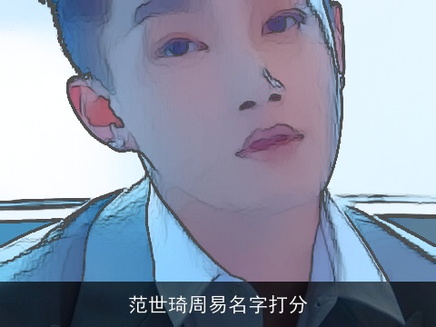 范世琦周易名字打分