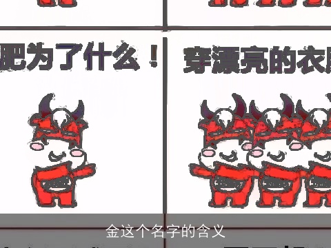 金这个名字的含义