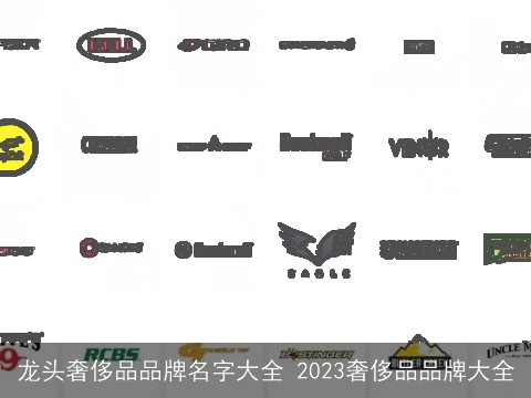 龙头奢侈品品牌名字大全 2023奢侈品品牌大全